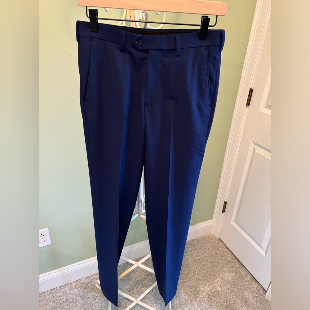 Boys Jos. A Bank 1905 dress pants - size 14 bright blue *Like new*